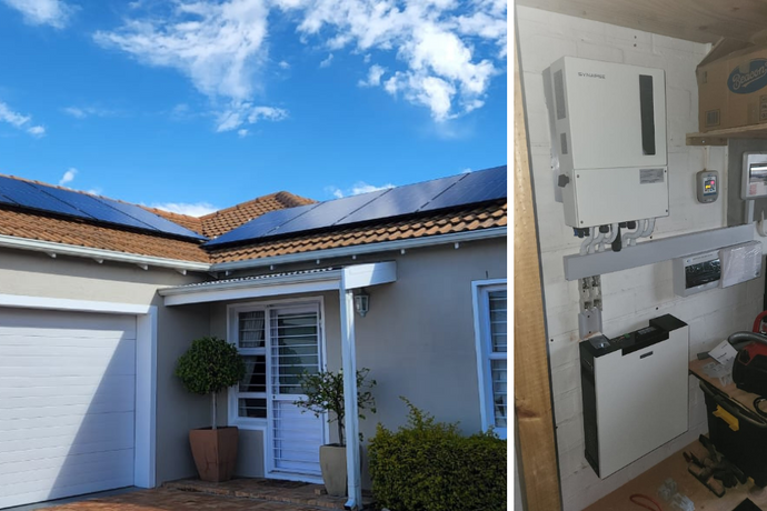 Brightening Bloubergstrand: Uninterrupted Solar Energy Solutions