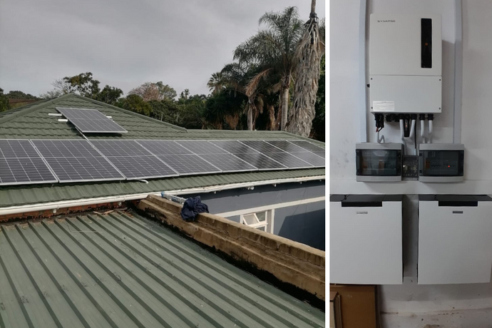 Kariega Home Empowered: Solar Energy Solution with Synapse, WeCo, and JA Solar