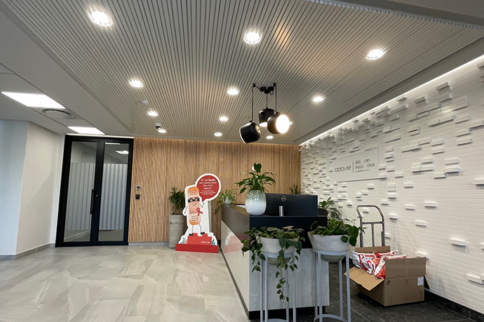 Lighting up the way to good health with AbbVie Waterfall, Johannesburg