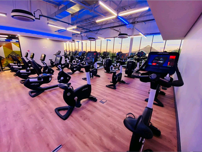 Lighting for Planet Fitness Hertford, Midrand