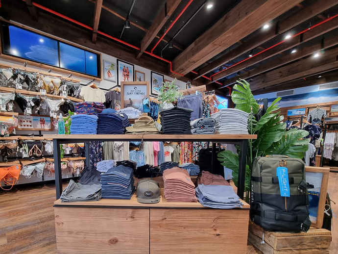 Surf's up at RipCurl Cape Town with all new lighting