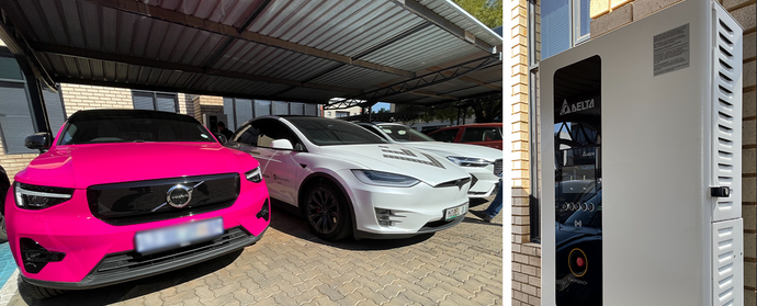 Volvo HQ in Centurion adds EV charging station