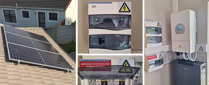 Solar power for Belville homeowner