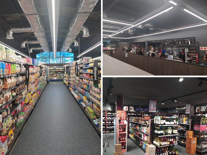 Timeless lighting for Spar Hout Bay
